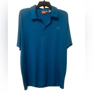 Men’s Blue Puma Golf Polo